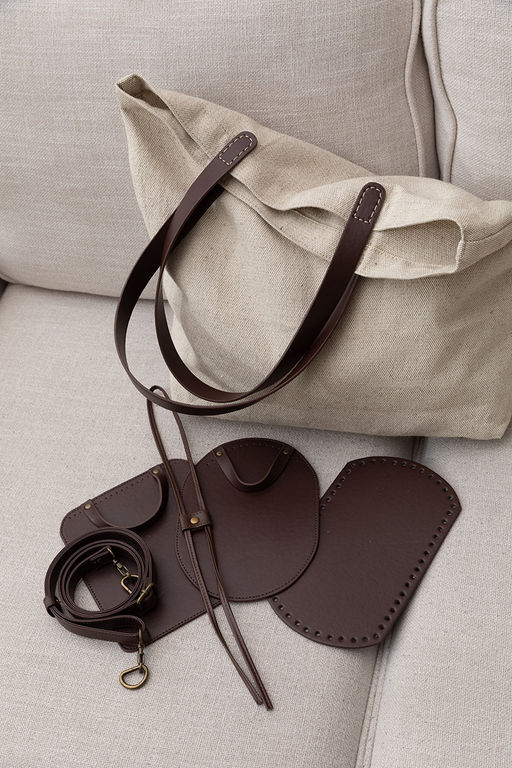 Gamma HAW-02 Клапан для рюкзака прямоугольник 16х19 см 1 шт. №06 коричневый