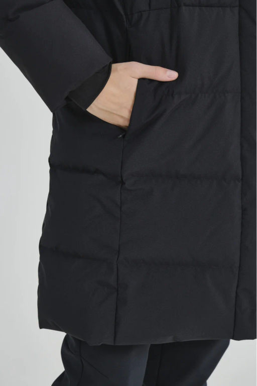 Пуховик средней длины Чёрный - Anta sport фото 4