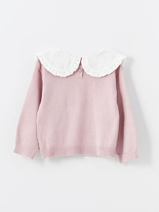 Bebe Yaka K?z Bebek Kazak ve Tayt 2li - Waikiki фото 3