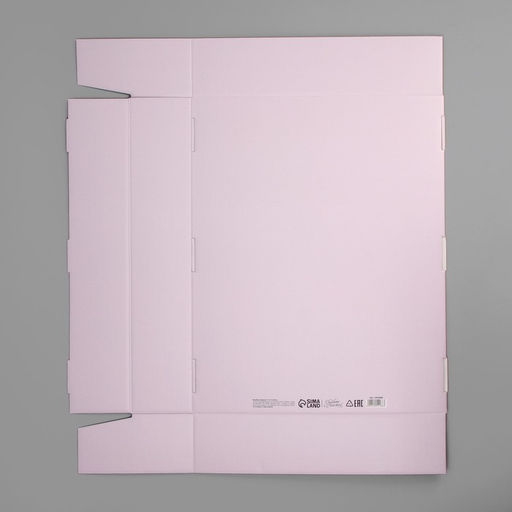 Коробка подарочная под постельное бельё, упаковка, «Текстура», 47×37×8.5 см