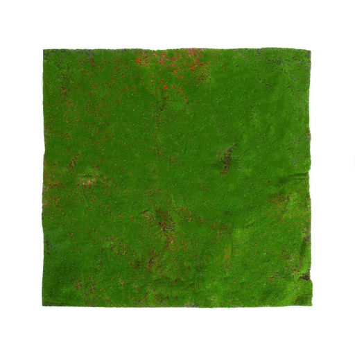 Мох искусственный, декоративный, полотно 1×1 м, рельефный, камни, Greengo
