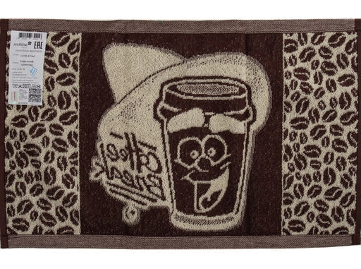 1с105.413ж1 Соты и пчелка (коралл3) Полотенце махровое 50х30 см - Текс-дизайн фото 5