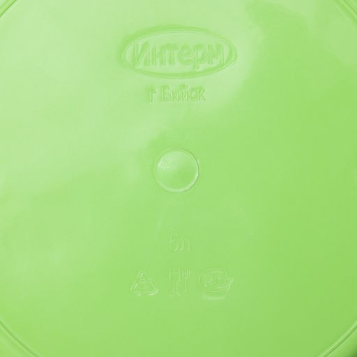 Таз хозяйственный круглый, 5 л, пластик, МИКС