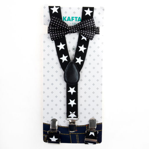 Набор детский подтяжки и галстук-бабочка Любимый сыночек - Kaftan фото 2