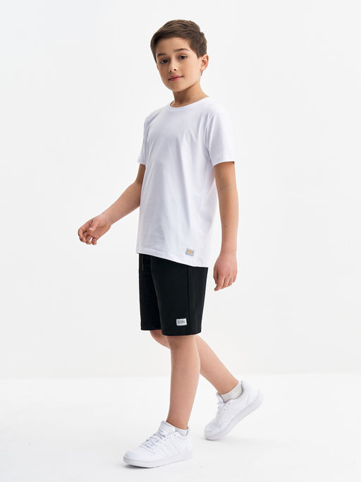 Черные шорты для мальчика - Kogankids фото 4