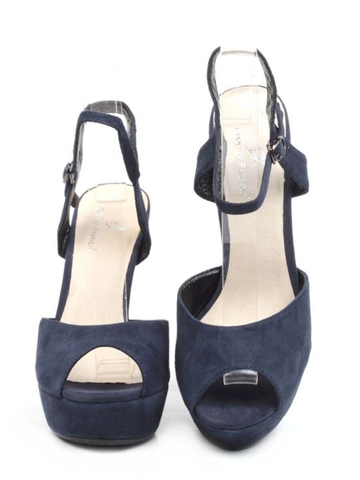 06-87U BLUE Туфли женские (натуральная замша) - Фабричный китай фото 14