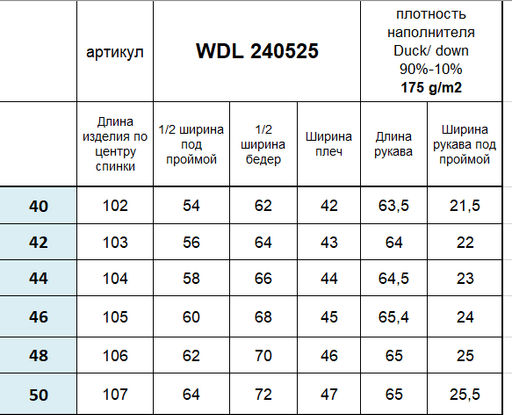 Conso/WDL 240525 - серый Пуховое пальто