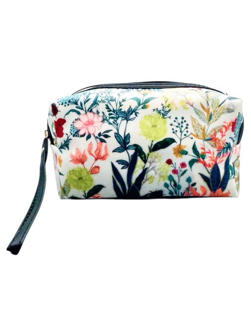 Sunflower Косметичка-пенал женская непромокаемая 1605, разноцветные цветы и травы