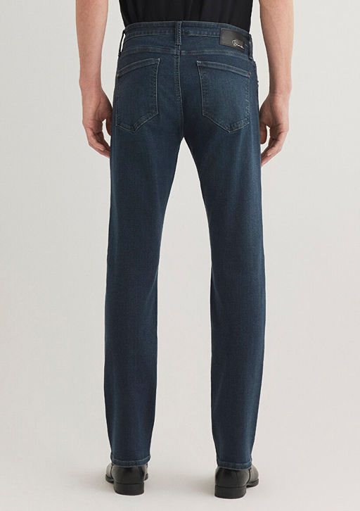 Marcus Lux Black Puslu Koyu Mavi Jean Pantolon  фото 5