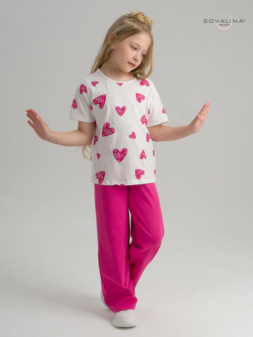 Костюм Лето разбитое сердце-фуксия - Sovalina фото 10