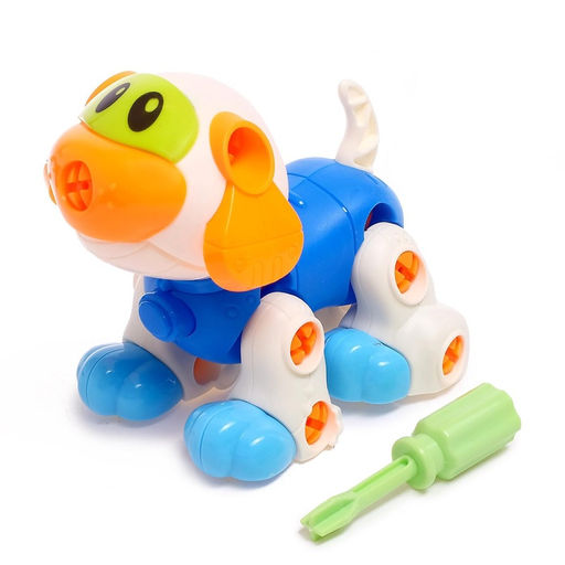 Конструктор винтовой Собачка, 43 детали, с отвёрткой - Simaland фото 5