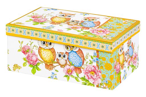 Чайник 700 мл 22*12,5*13 см Совушки рифленый, NEW BONE CHINA - Elan gallery фото 3