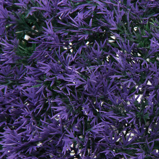 Искусственное растение шар "Самшит" цветы фиолетовые D-34см Ultramarine