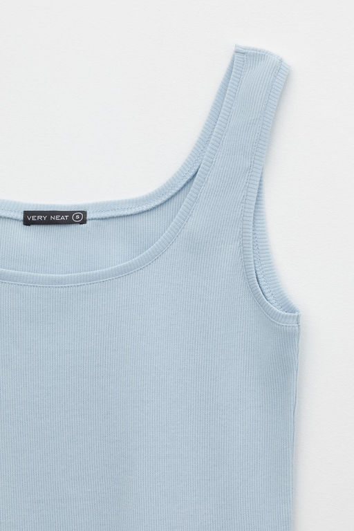 ЕВТ 3224/пыльный голубой майка жен - Very neat фото 5