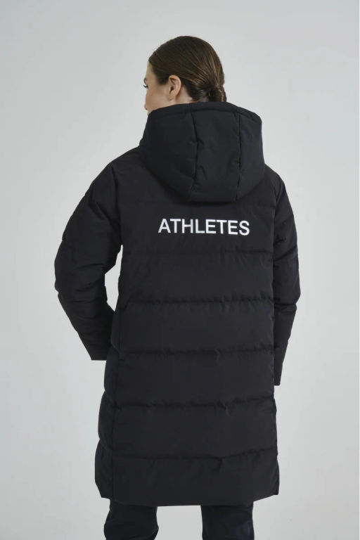 Пуховик средней длины Чёрный - Anta sport фото 5