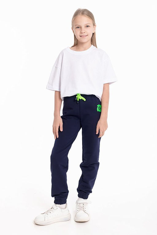 Брюки М22153Тг синий - Елена фото 2