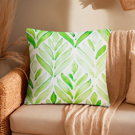 Наволочка декоративная Этель АкварельЦветы 40 х 40 см, велюр  фото 6