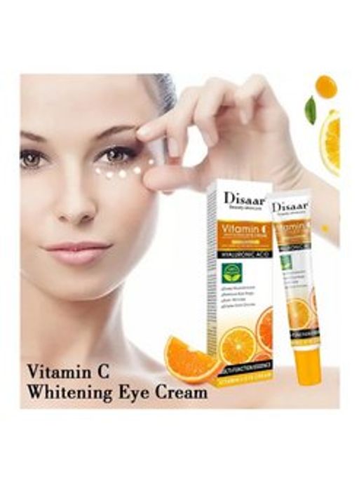 Отбеливающий крем для области вокруг глаз с витамином С,25мл - Disaar фото 4