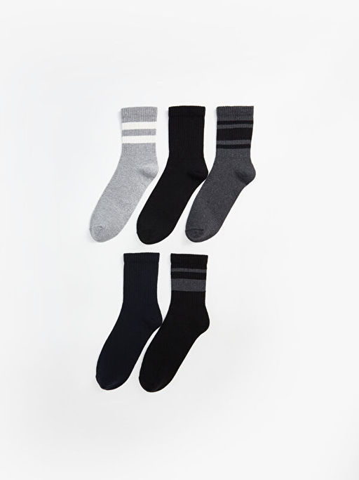 ?izgili Erkek Soket ?orap 5li - Waikiki фото 2