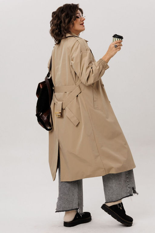 Плащ ANELLI 1419 карри