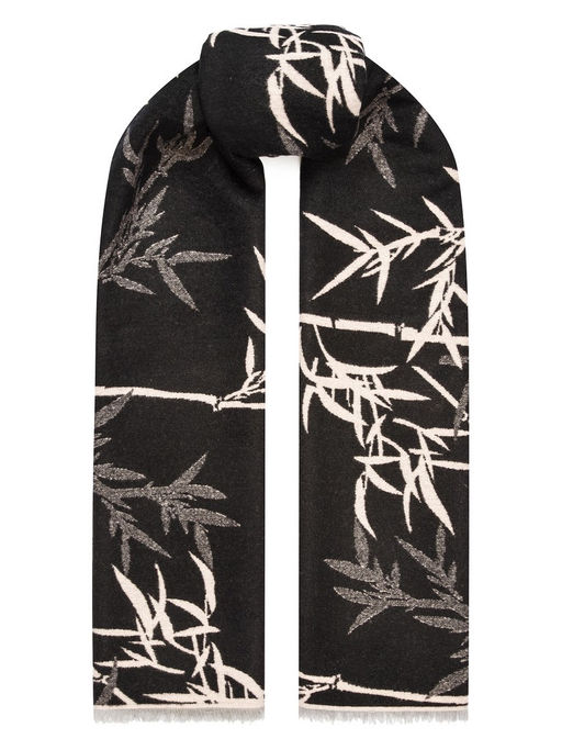 Палантин жен. виск+шерсть 60х180 LE33-906-05