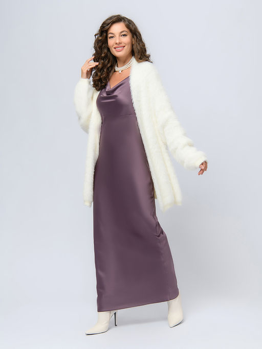Кардиган удлиненный белого цвета - 1001dress фото 3