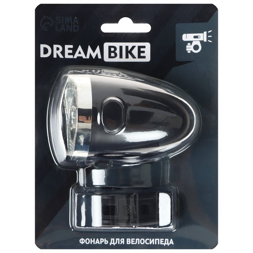 Фонарь велосипедный Dream Bike JY597, передний, 1 диод, 2 режима  фото 9