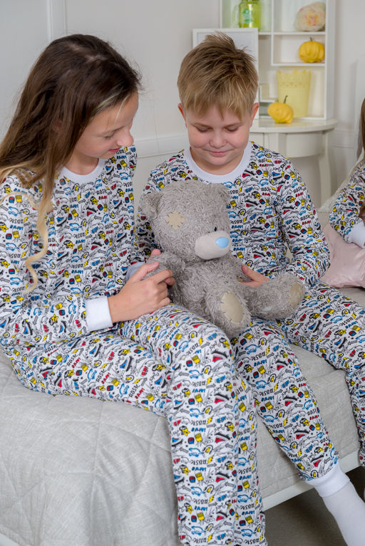 Пижама подростковая из кулирки пенье на манжетах Дрёма графити - Амадэль фото 39