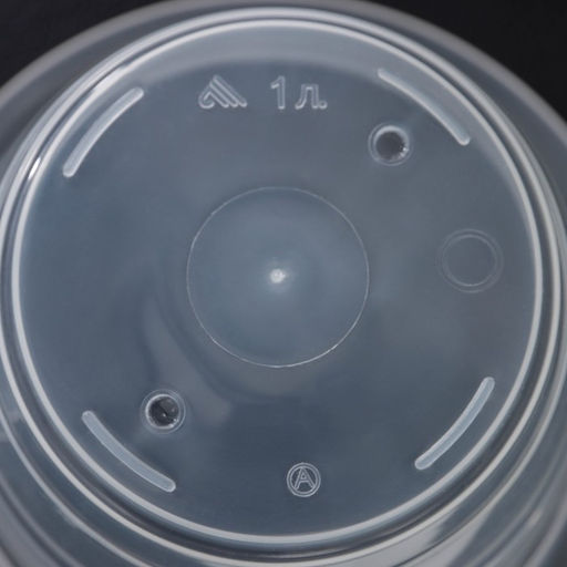 Горшок для орхидей с поддоном, 1 л, пластиковый, прозрачный