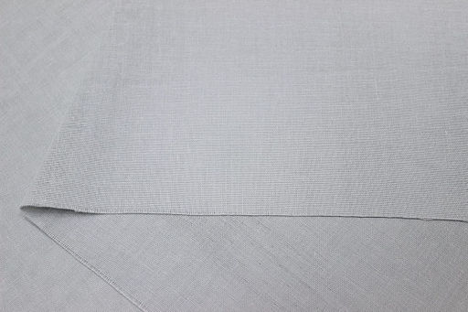 Муслин Премиум двухслойный гладкий цв.Светло-серый, ш.2.5м, хлопок-100%, 120гр/м.кв - Купава фото 3