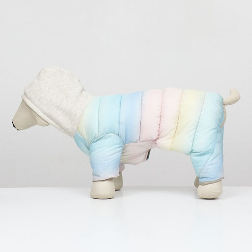 Комбинезон Для прогулки, размер 10 (ДС 21 см, ОГ 34 см, ОШ 24 см), пастельный - Simaland фото 4