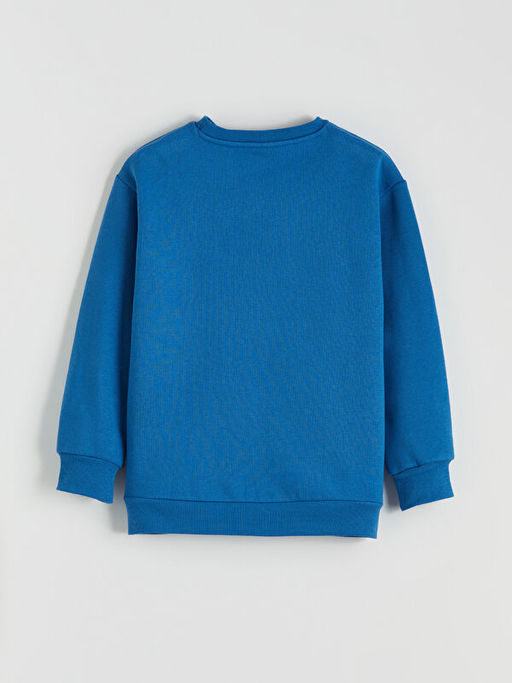 Real Madrid Bask?l? Erkek ?ocuk Kal?n Sweatshirt