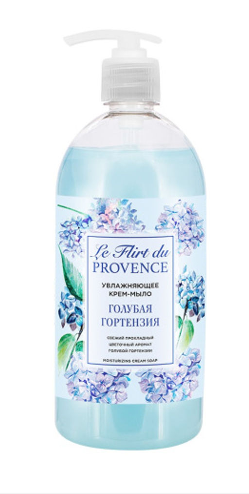 ЛЕ ФЛИР жидк.мыло-крем 1л Голубая гортензия