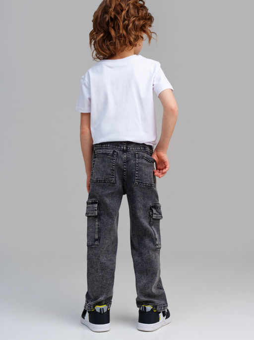 12512108 Брюки джинсовые для мальчиков