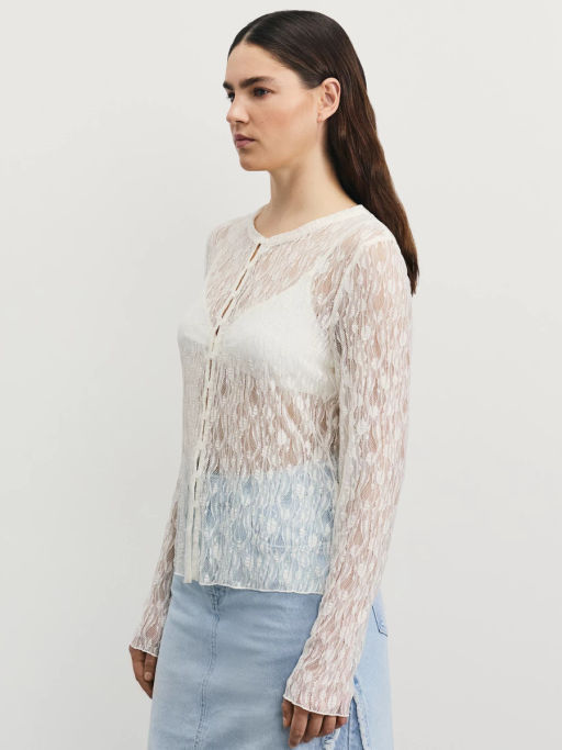 Кардиган из кружева / Zarina фото 4