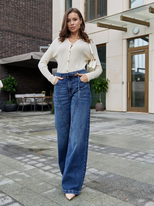 Женские джинсы арт. 19848 - F5 фото 23