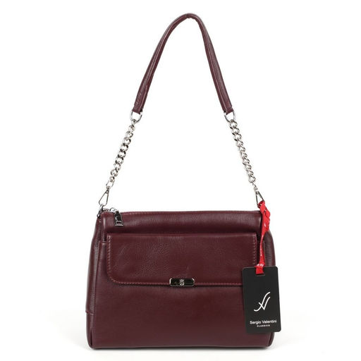 Женская кожаная сумка Sergio Valentini 0001-7  фото 2