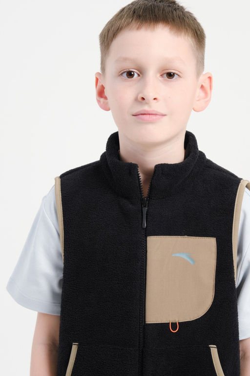 Жилет трикотажный Черный