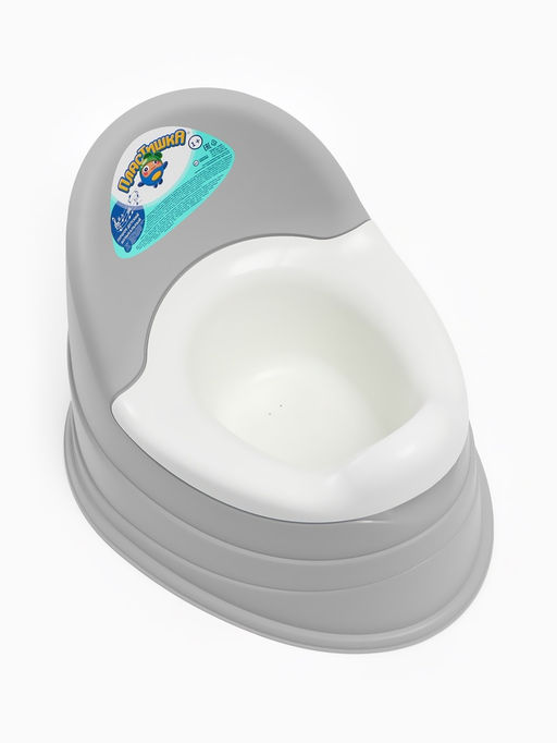 Горшок детский музыкальный, Серый