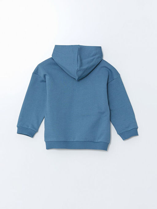 Kap??onlu Erkek ?ocuk Kal?n Sweatshirt