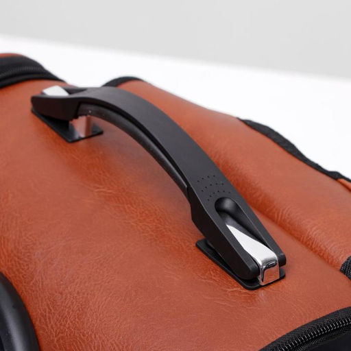 Рюкзак для переноски животных Элеганс, с окном для обзора, 32 х 18 х 37 см, коричневый - Пижон фото 7