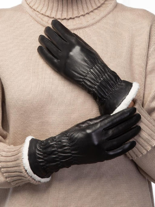 Перчатки женские 100% ш HP355 black - Eleganzza фото 10