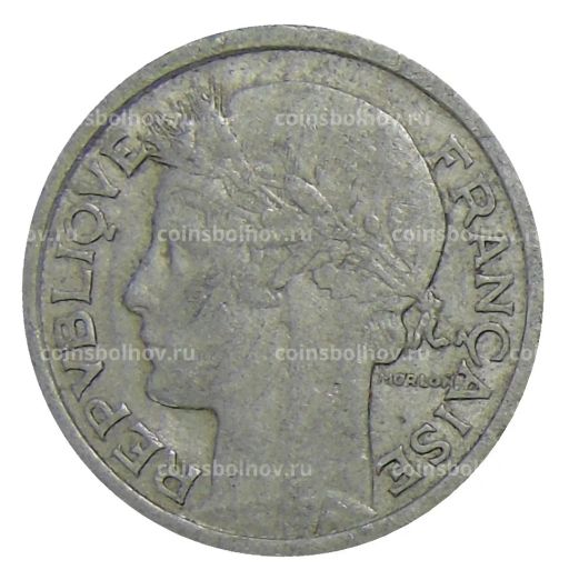 Монета 1 франк 1948 года В Франция