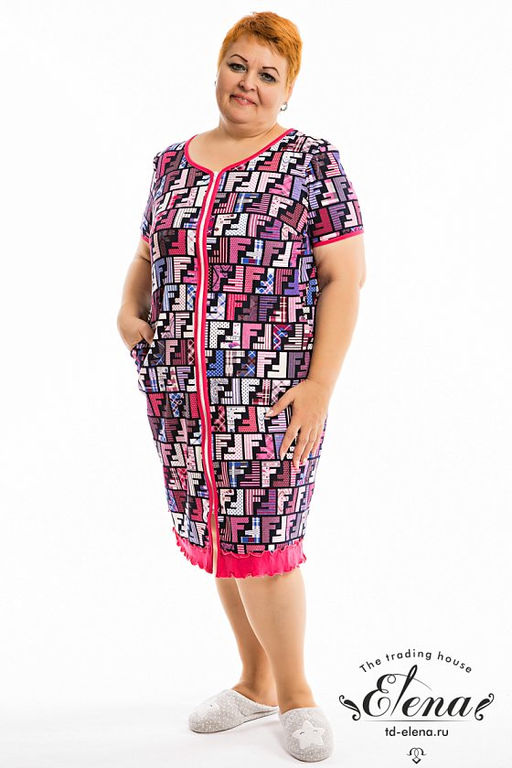 Халат М32031б Набивка - Елена фото 3