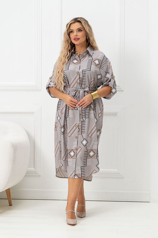 Платье А-115п геометрия - Took a look фото 3
