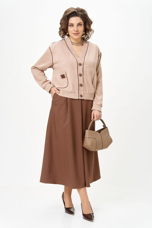 Костюм Aira Style 24131 Капучино