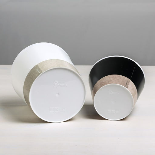 Набор кашпо для цветов 2 в 1 «Мордочки», 0,8 и 1,6 л, 11 х 12 и 14 х 14 см