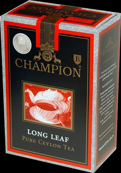 Champion. Long Leaf черный 250 гр. карт.пачка