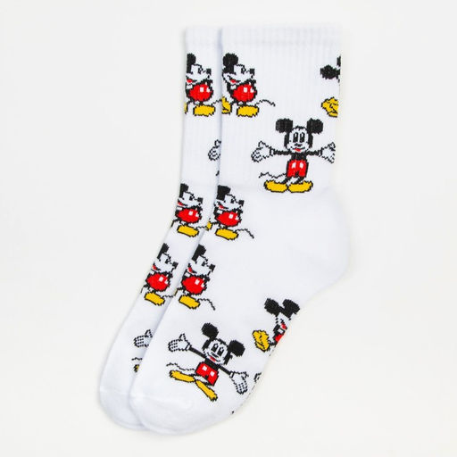Носки для мальчика «Микки Маус», Disney, 20-22 см, цвет белый
