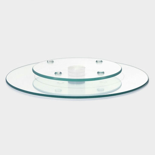Подставка для торта вращающаяся Доляна, d=32 см, стекло